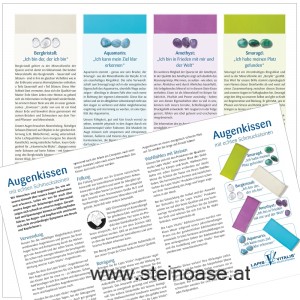 Augenkissen Schungit